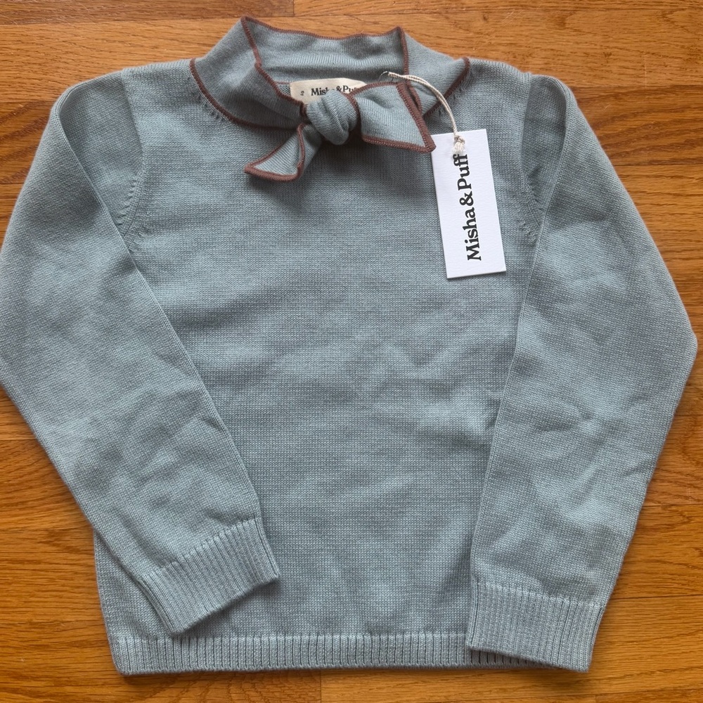 NWT Misha and Puff Elsa sweater 6y
